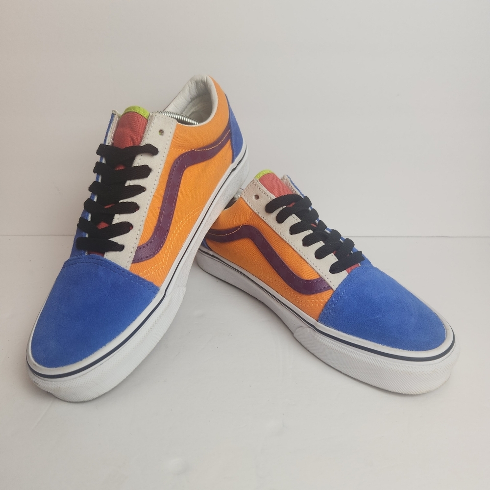 Vans Mix & Match Old Skool Unisex Grape Juice Marigold Skateboarding Shoes 7.5 6